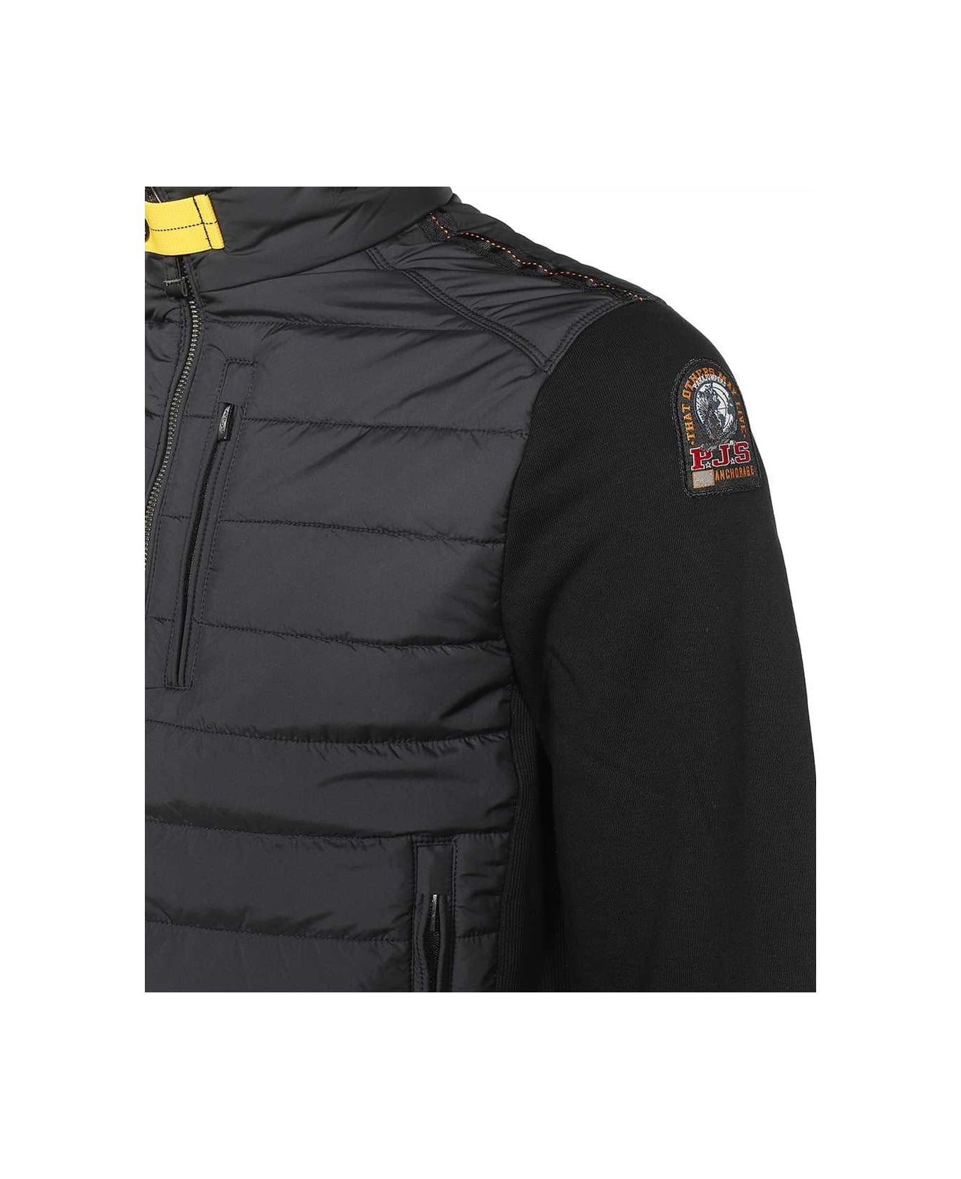 Parajumpers Techno Fabric Padded Jacket - black ダウンジャケット