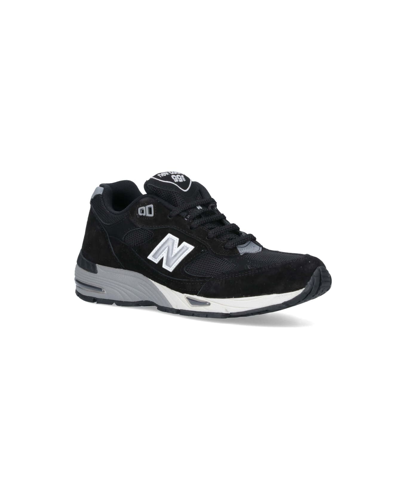 New Balance '991v1' Sneakers - Black  