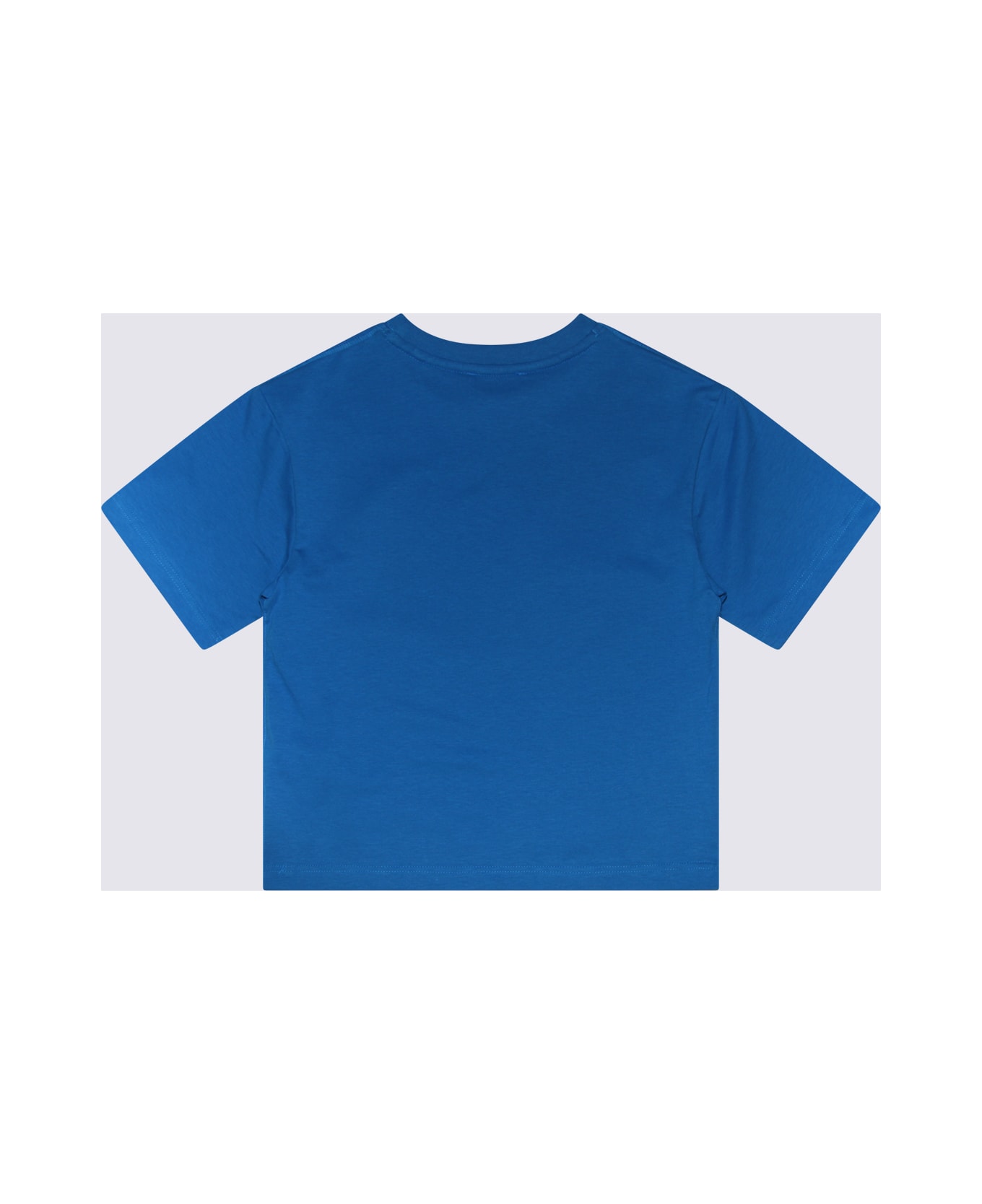 Marc Jacobs Blue, White And Black Cotton T-shirt - BLU ELETTRICO