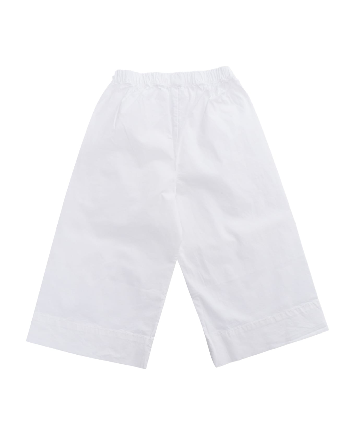 Il Gufo Capri White Trousers - WHITE ボトムス