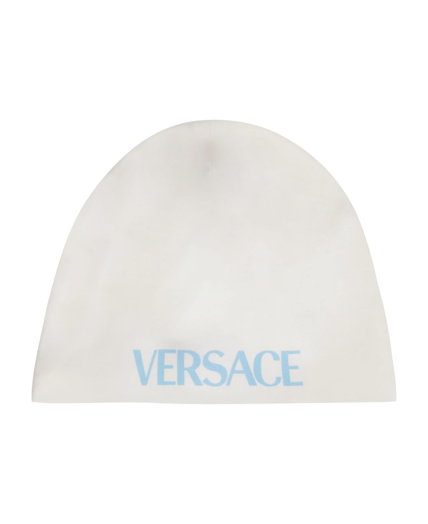 Young Versace Baby-romper, Hat And Bib Gift Box - White