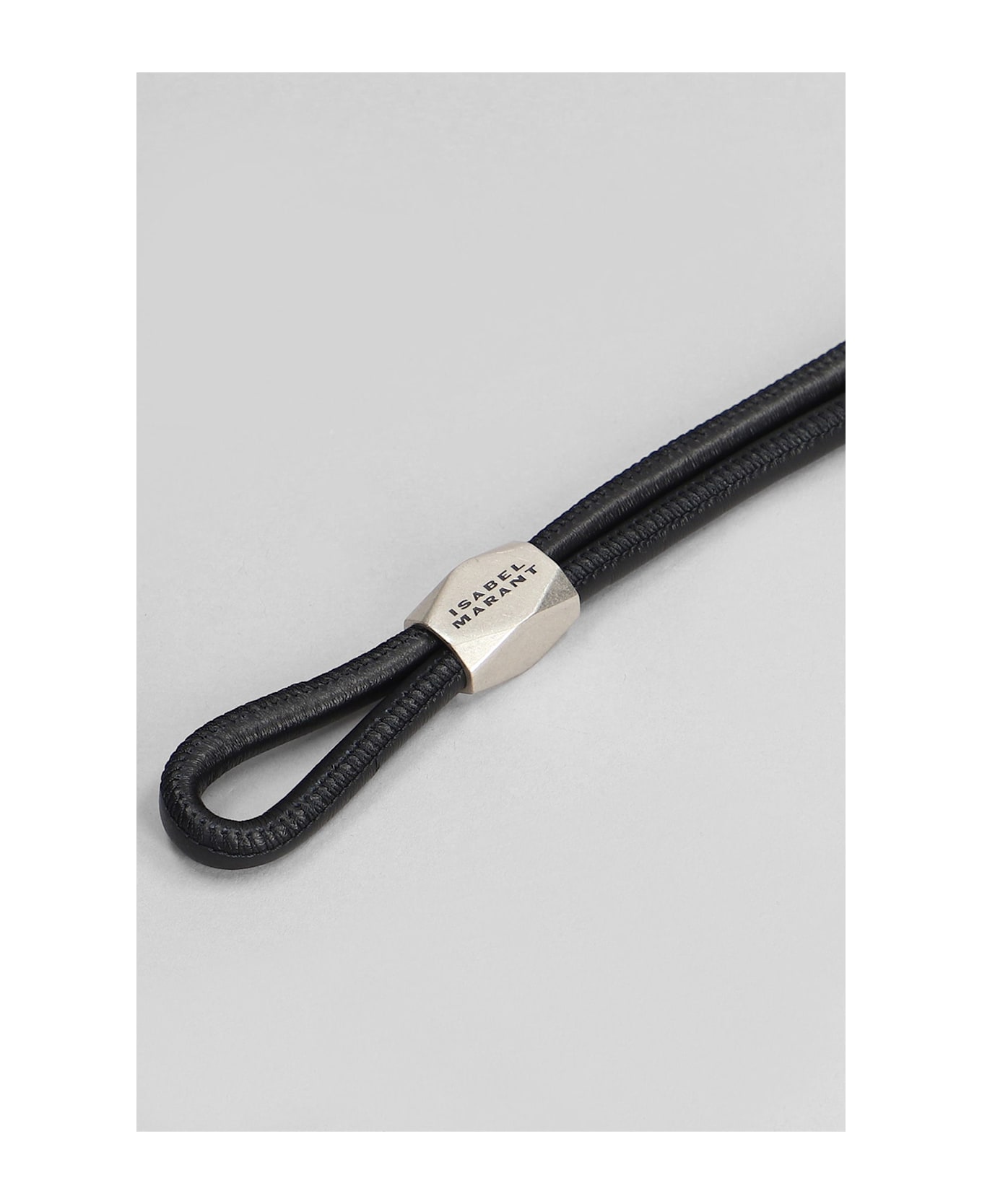 Isabel Marant Silvia Belts In Black Leather - black