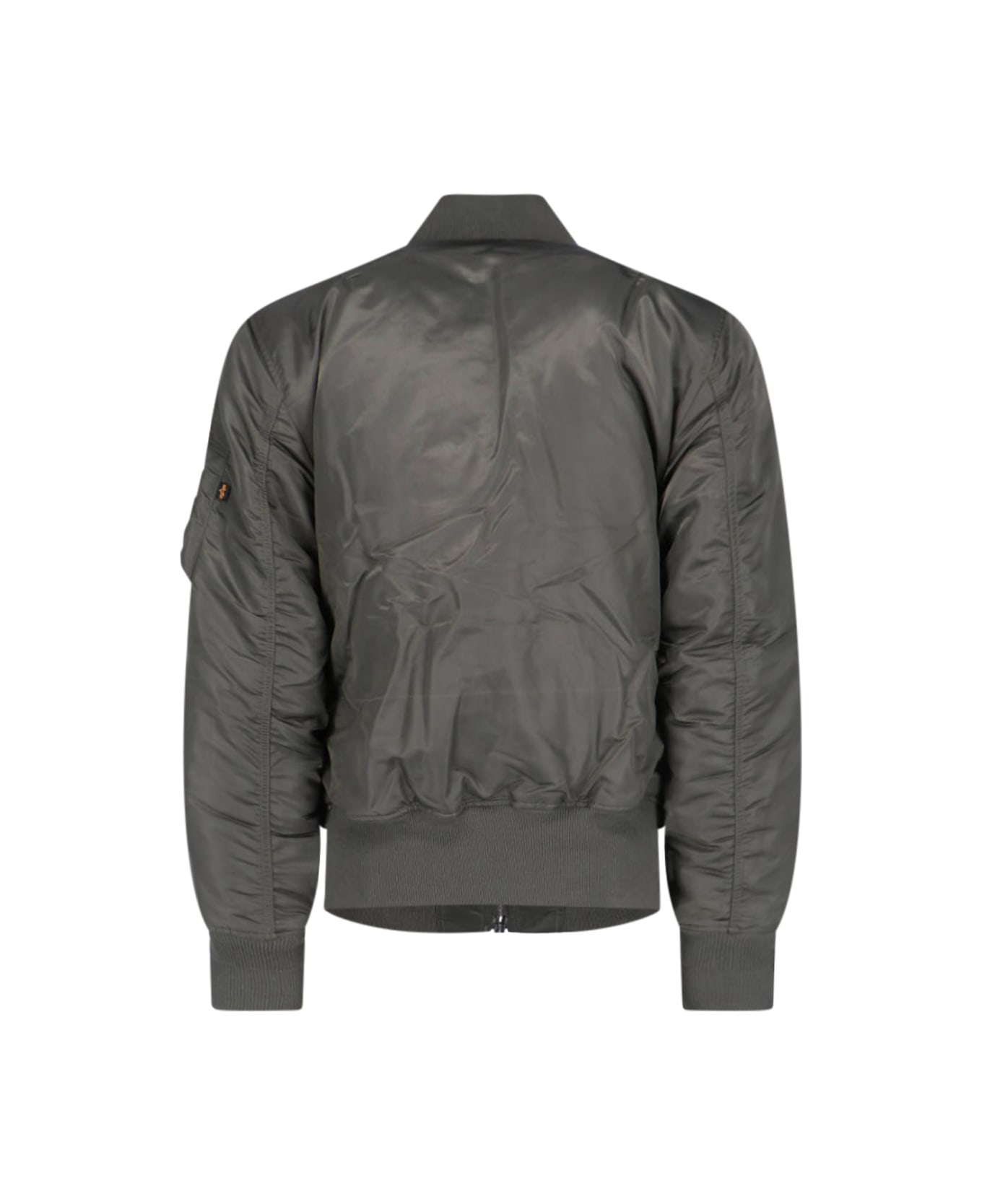 Alpha Industries "ma-1 Heritage" Reversible Bomber Jacket - Gray