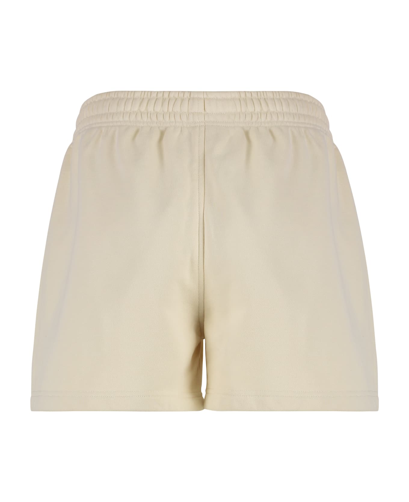 Maison Kitsuné Cotton Shorts - panna