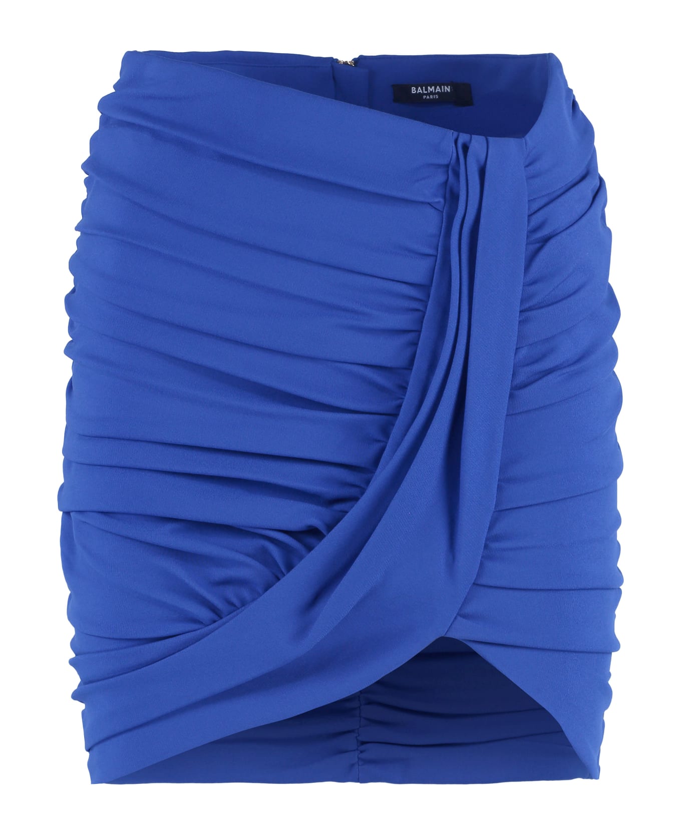 Balmain Draped Skirt - blue スカート