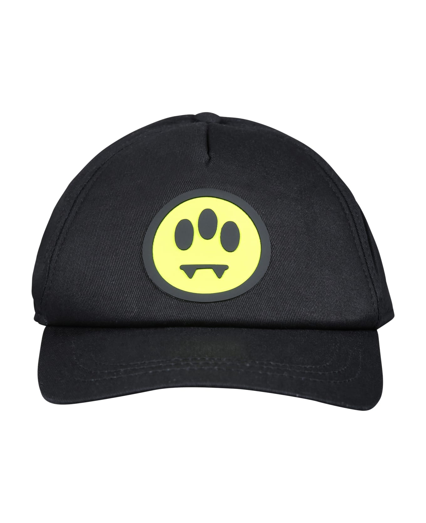 Barrow Black Hat For Kids With Smiley - Black