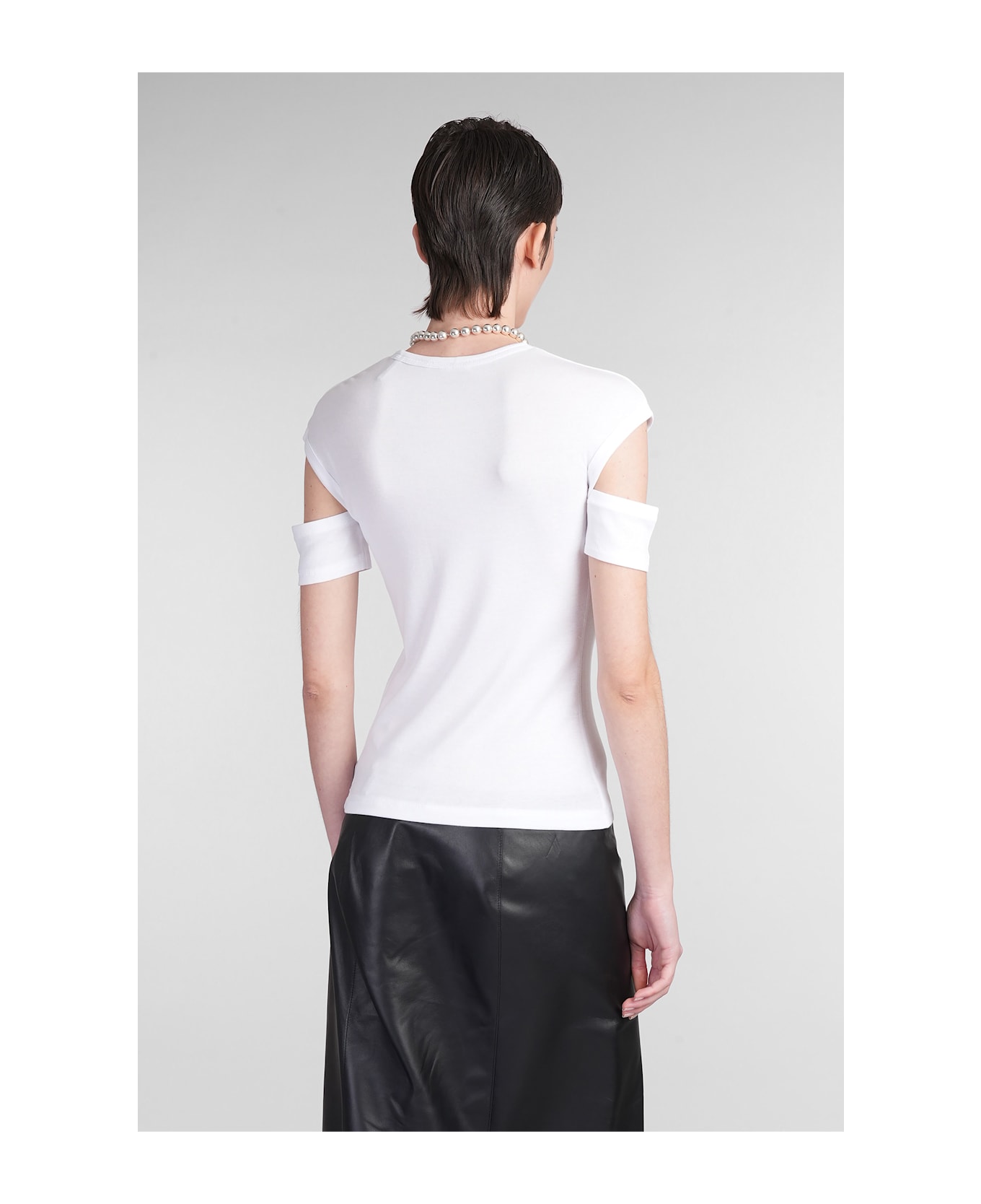 Helmut Lang Topwear In White Cotton - white