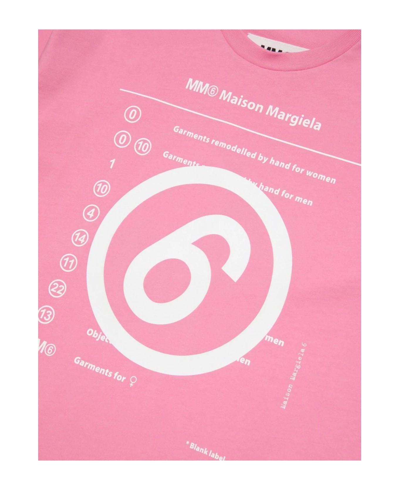 Maison Margiela T-shirts And Polos Pink - Pink Tシャツ＆ポロシャツ