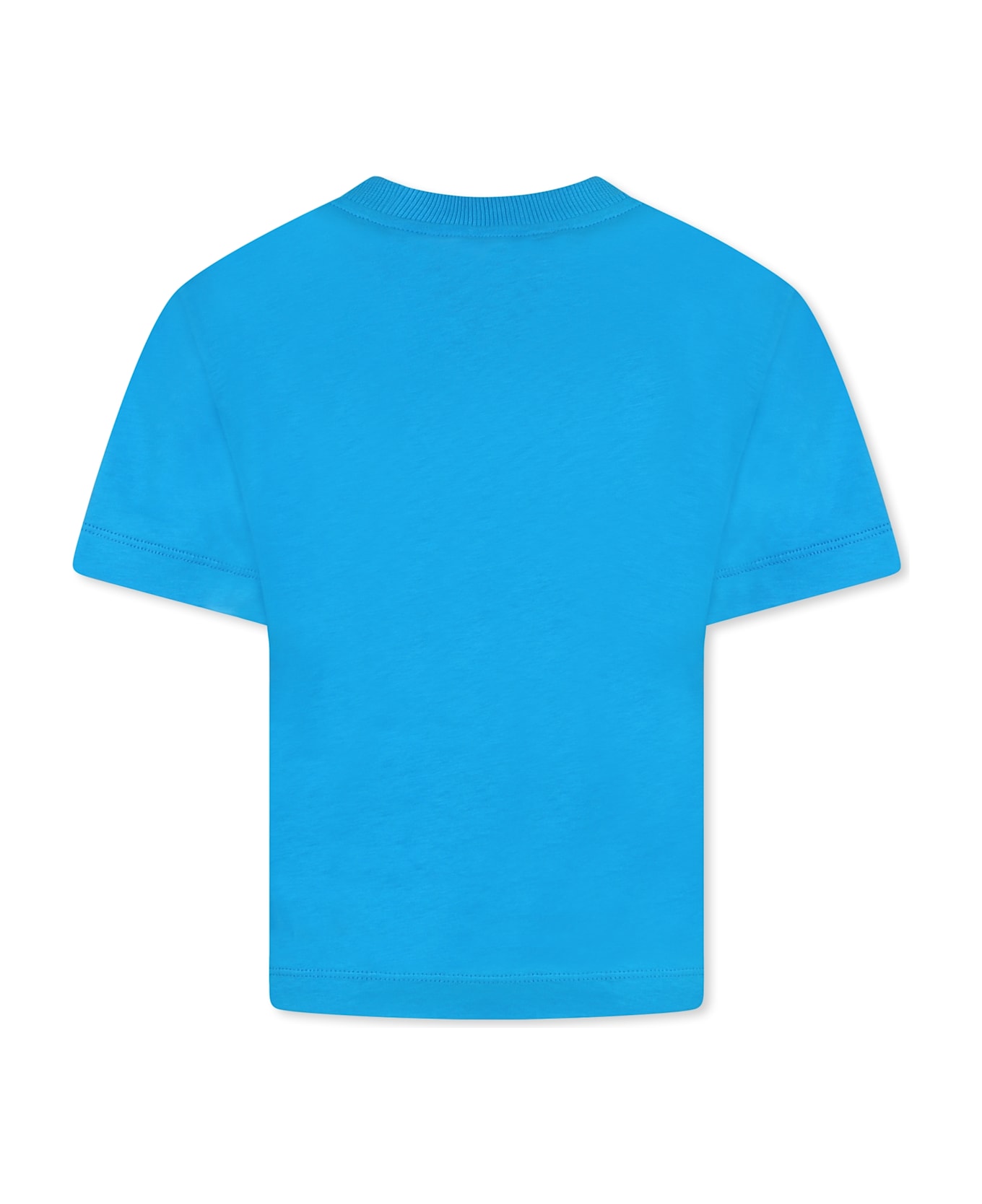 Moschino Light Blue T-shirt For Boy With Teddy Bear - Light Blue