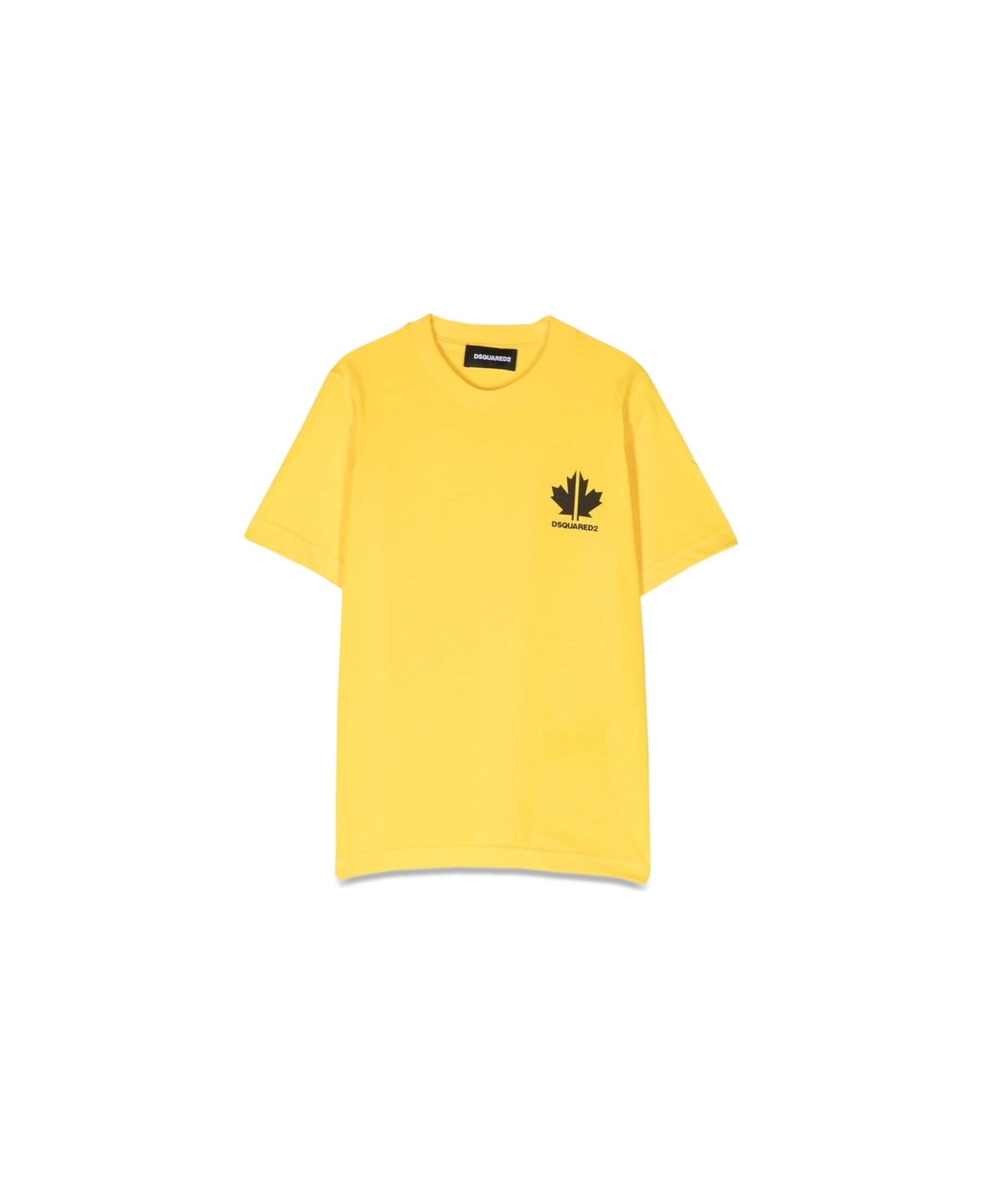 Dsquared2 Mc Slouch Fit T-shirt - YELLOW