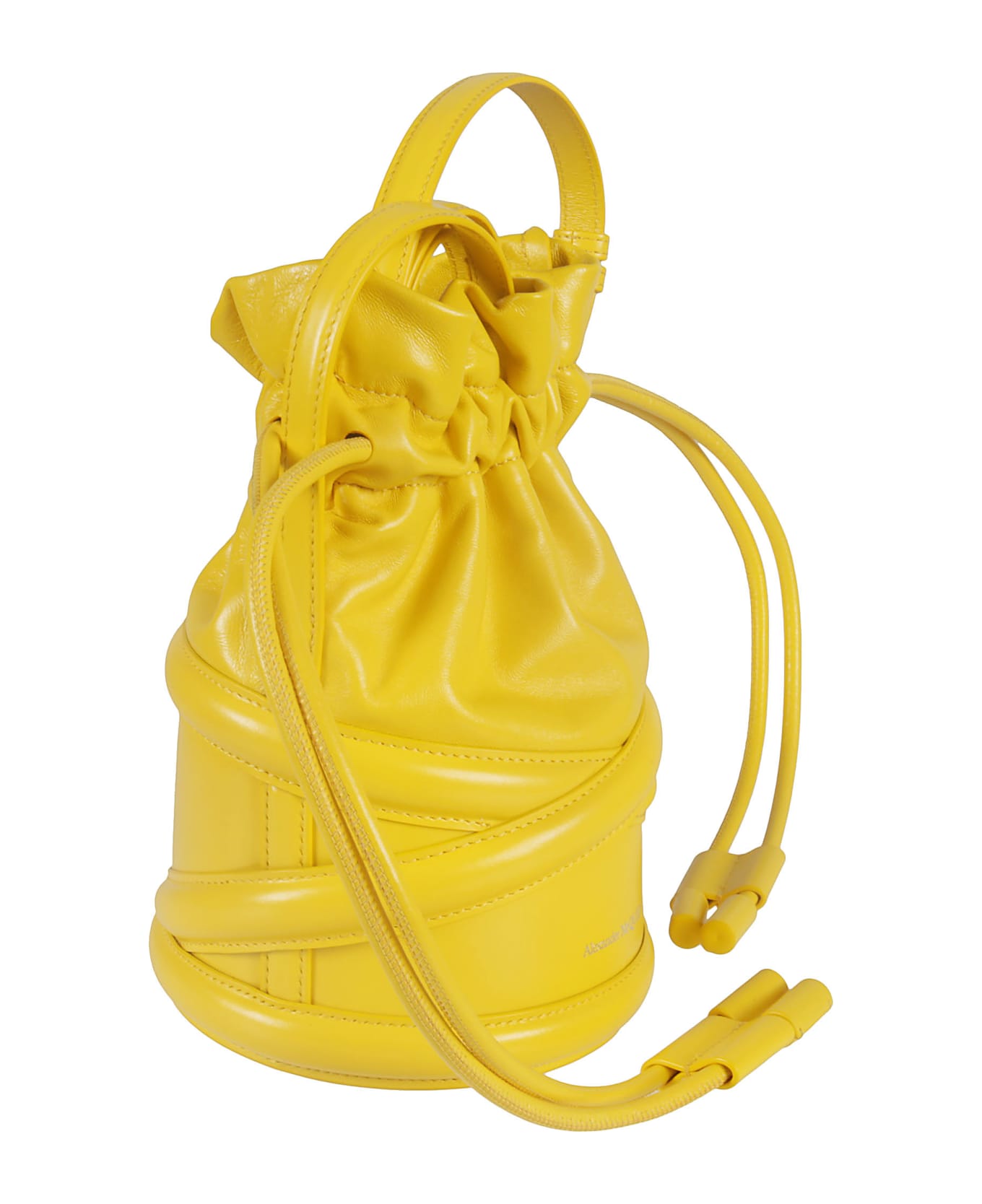 Alexander McQueen Soft Curve Crossbody Bag - New Pop Yellow