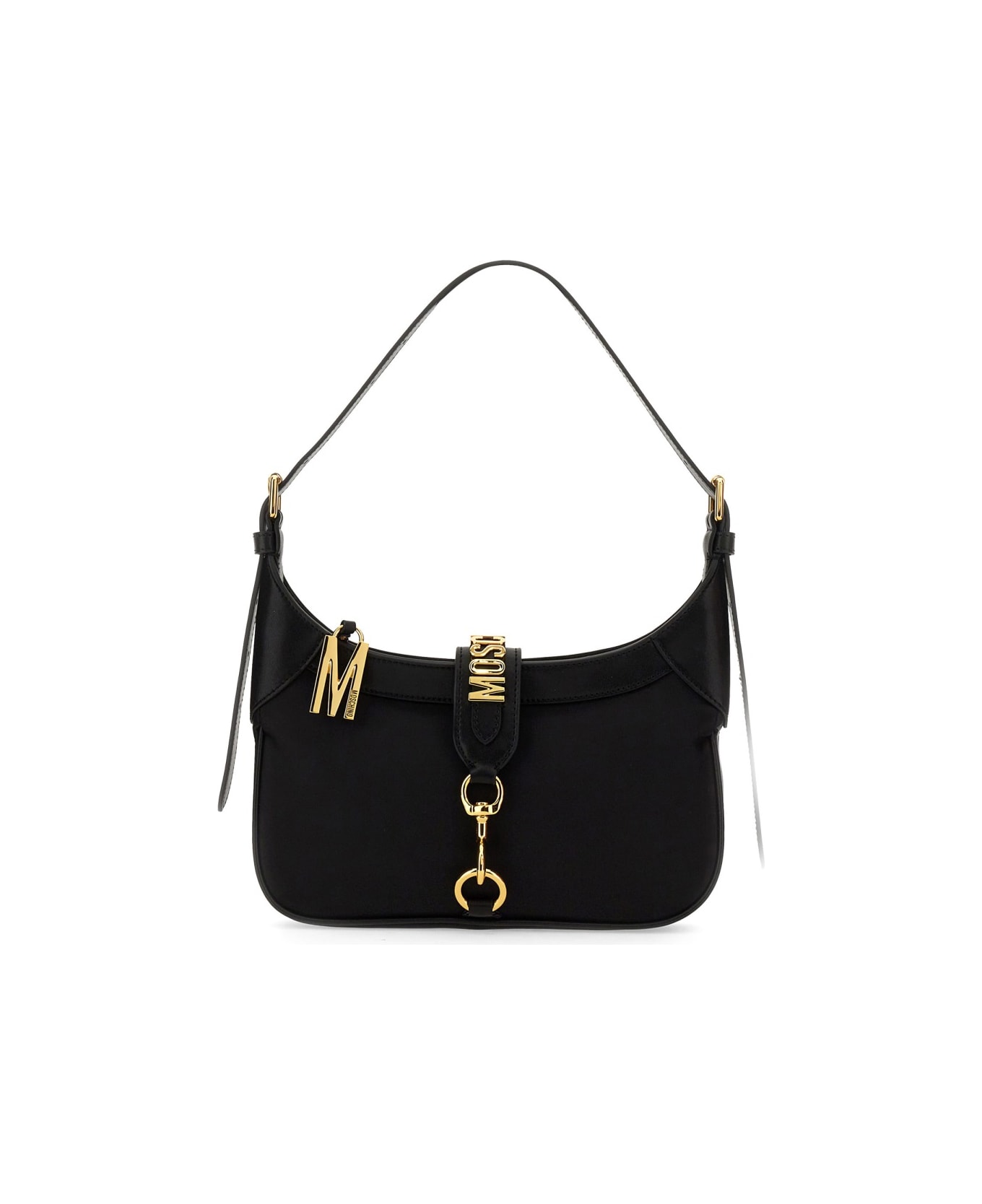 Moschino Bag With Logo - BLACK トートバッグ