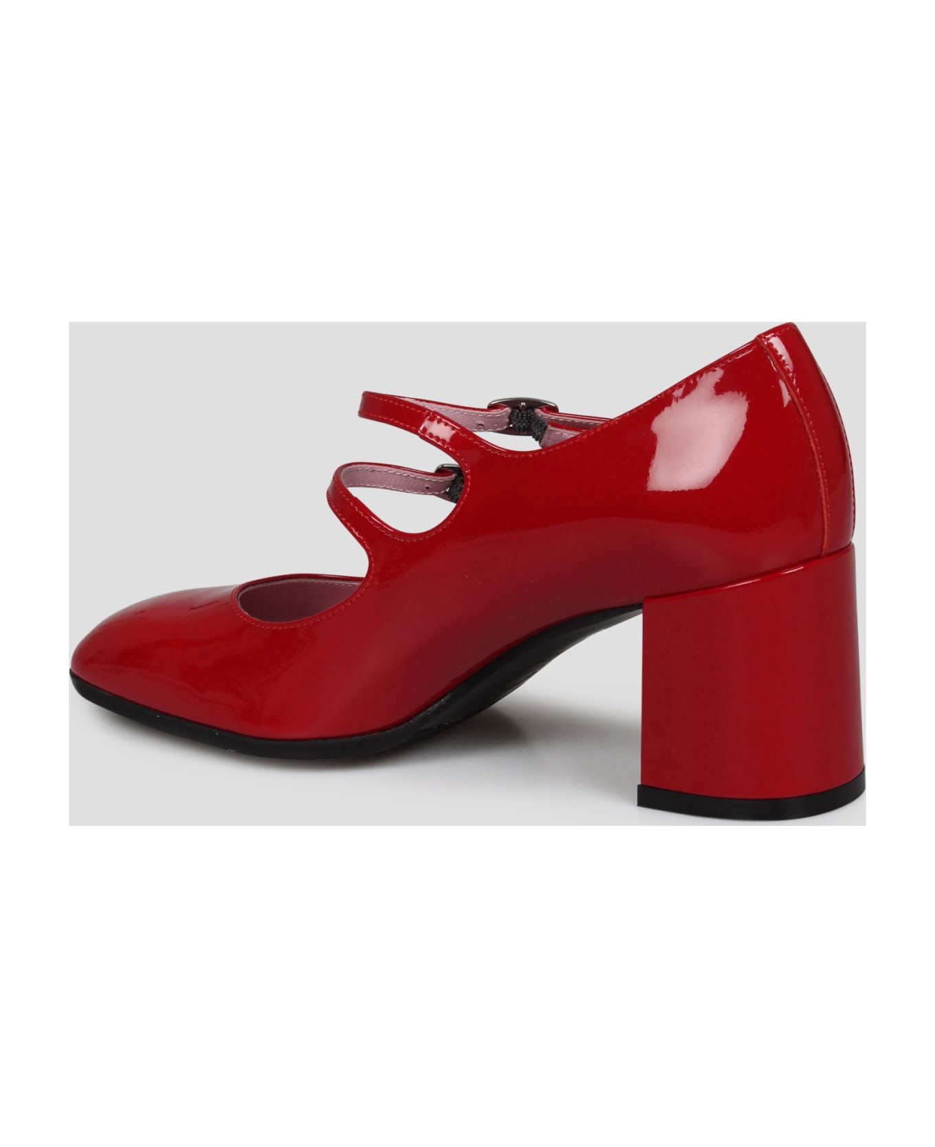 Carel Alice Mary Jane Pumps - Red ハイヒール