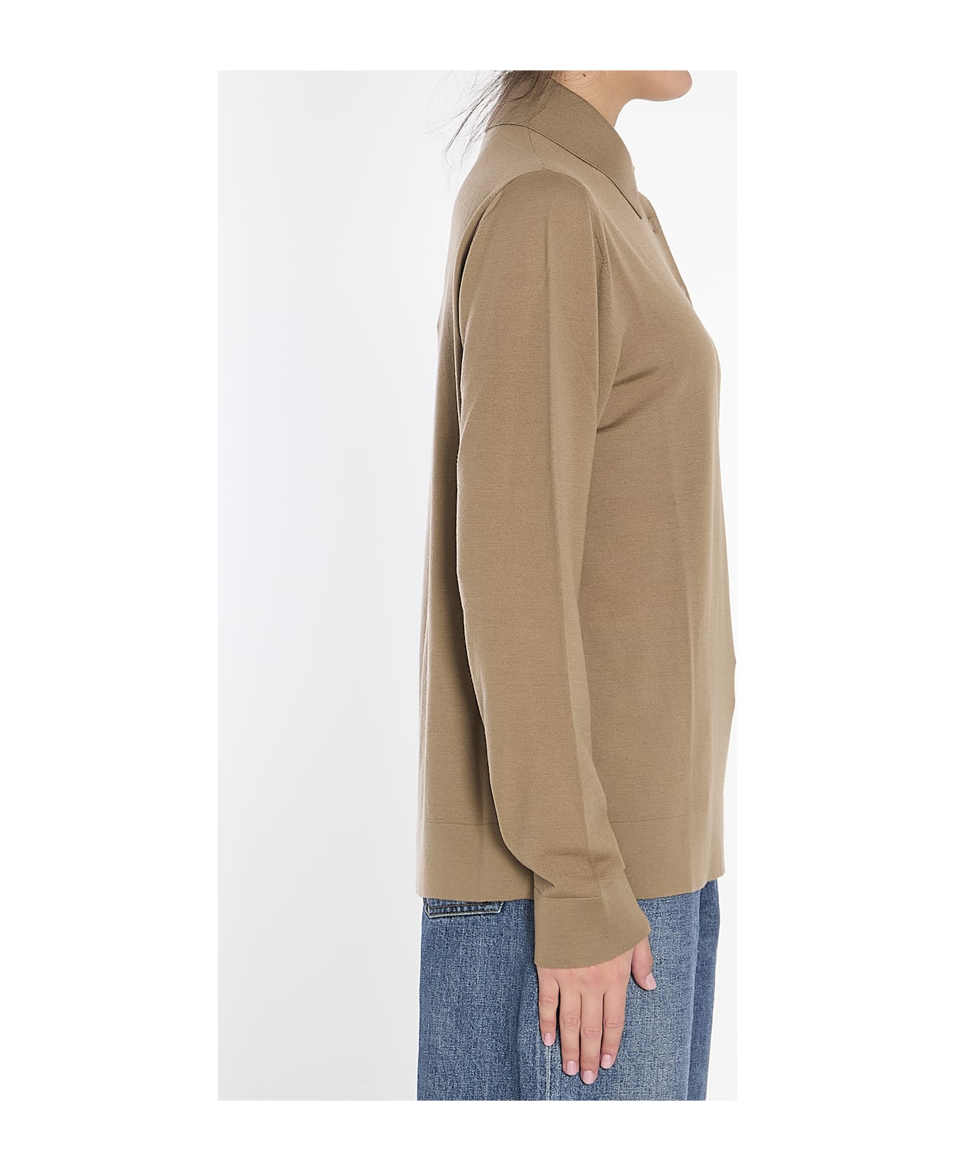 The Row Ipanelli Polo Shirt - BEIGE