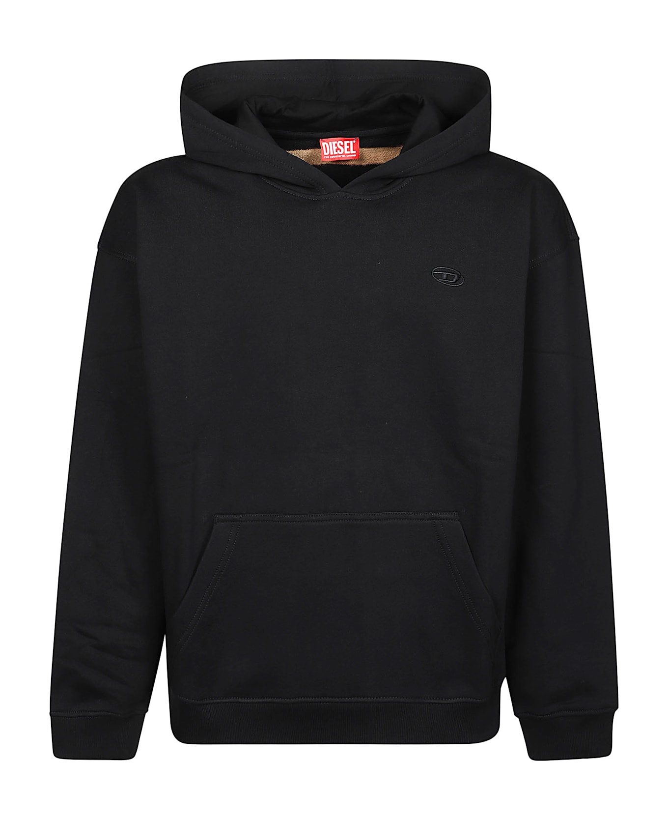 Diesel S-boxt Bleach Sweatshirt - Xx Black