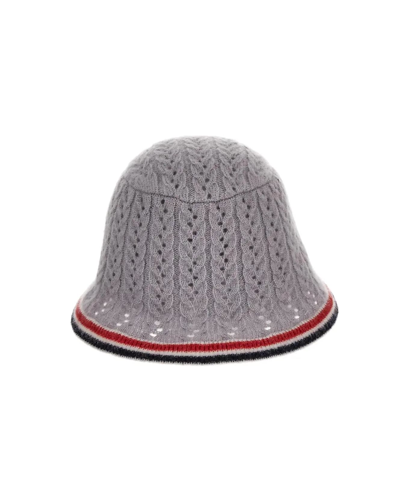 Thom Browne Knit Bell Hat - GREY