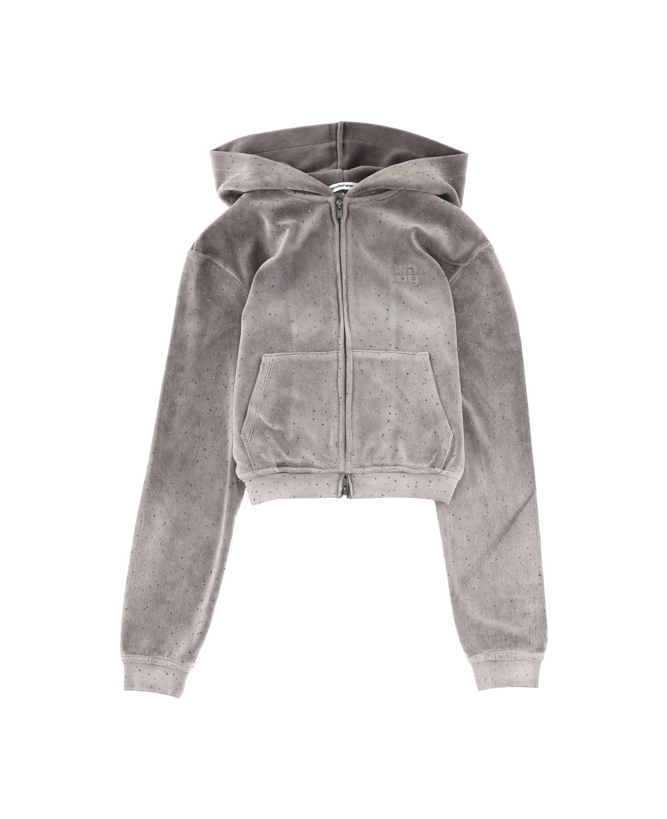 T by Alexander Wang Sweatshirt With Logo - GREY