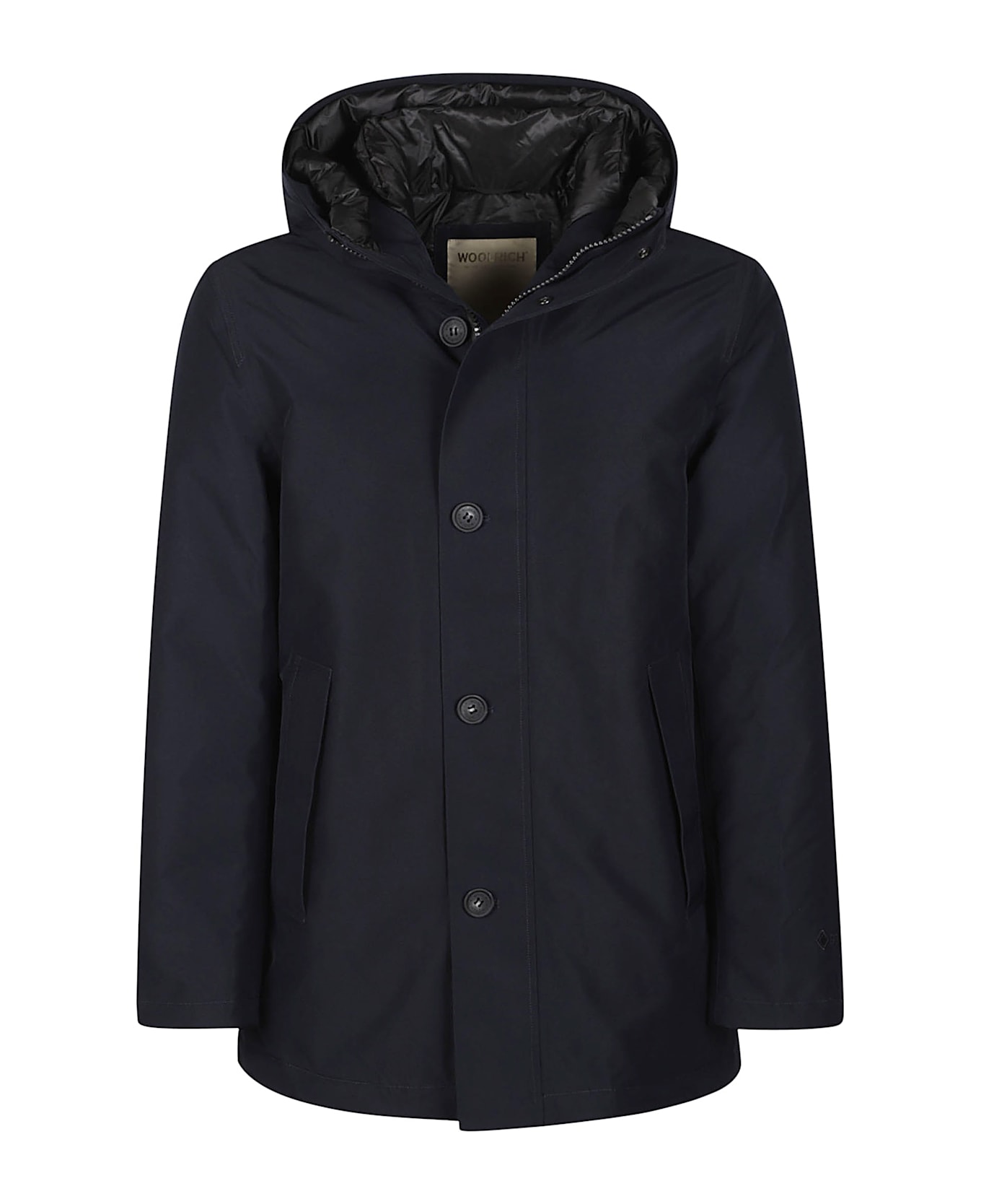 Woolrich Heavy Gtx Parka - Melton Blue