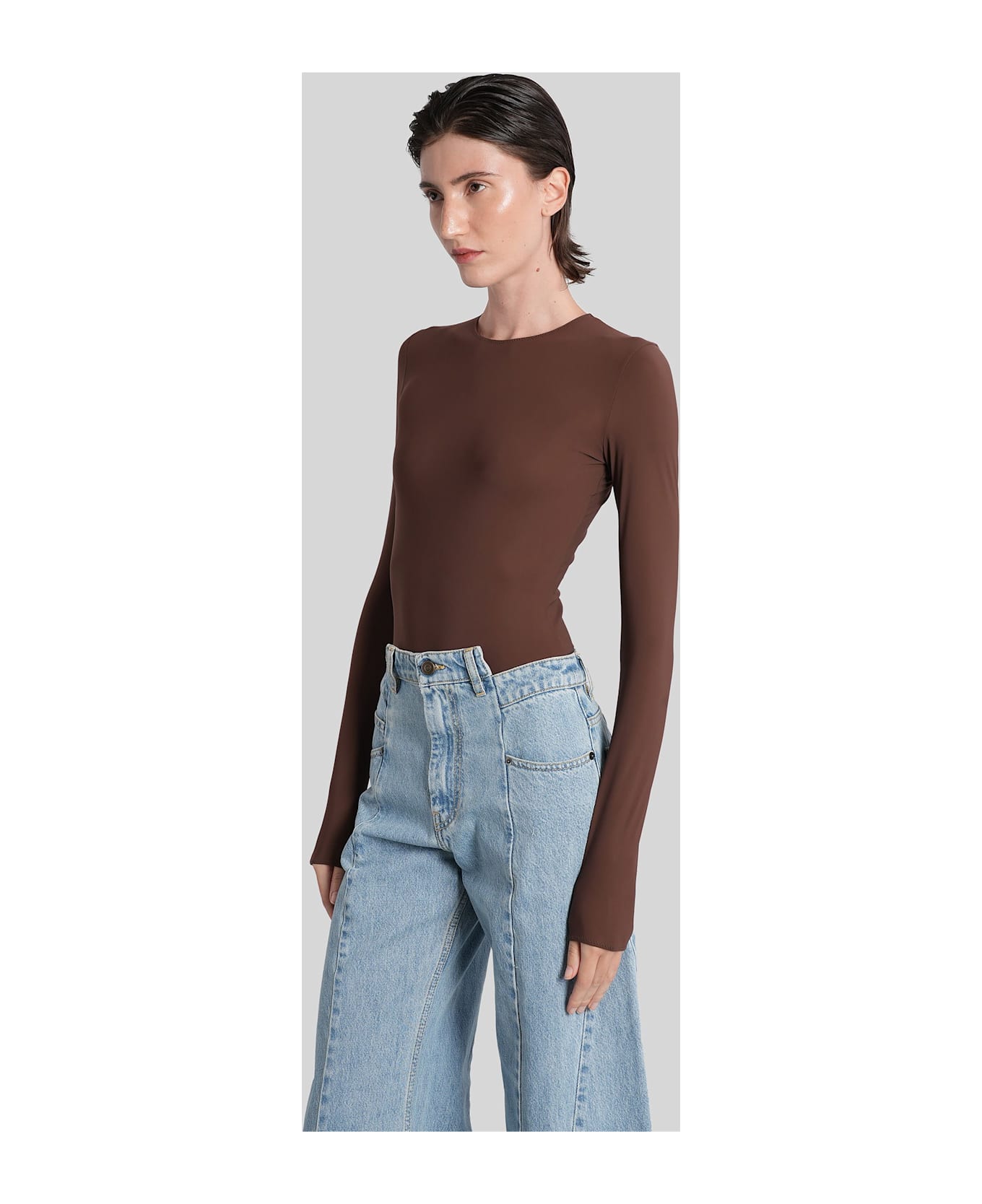 Maison Margiela Body In Brown Polyamide