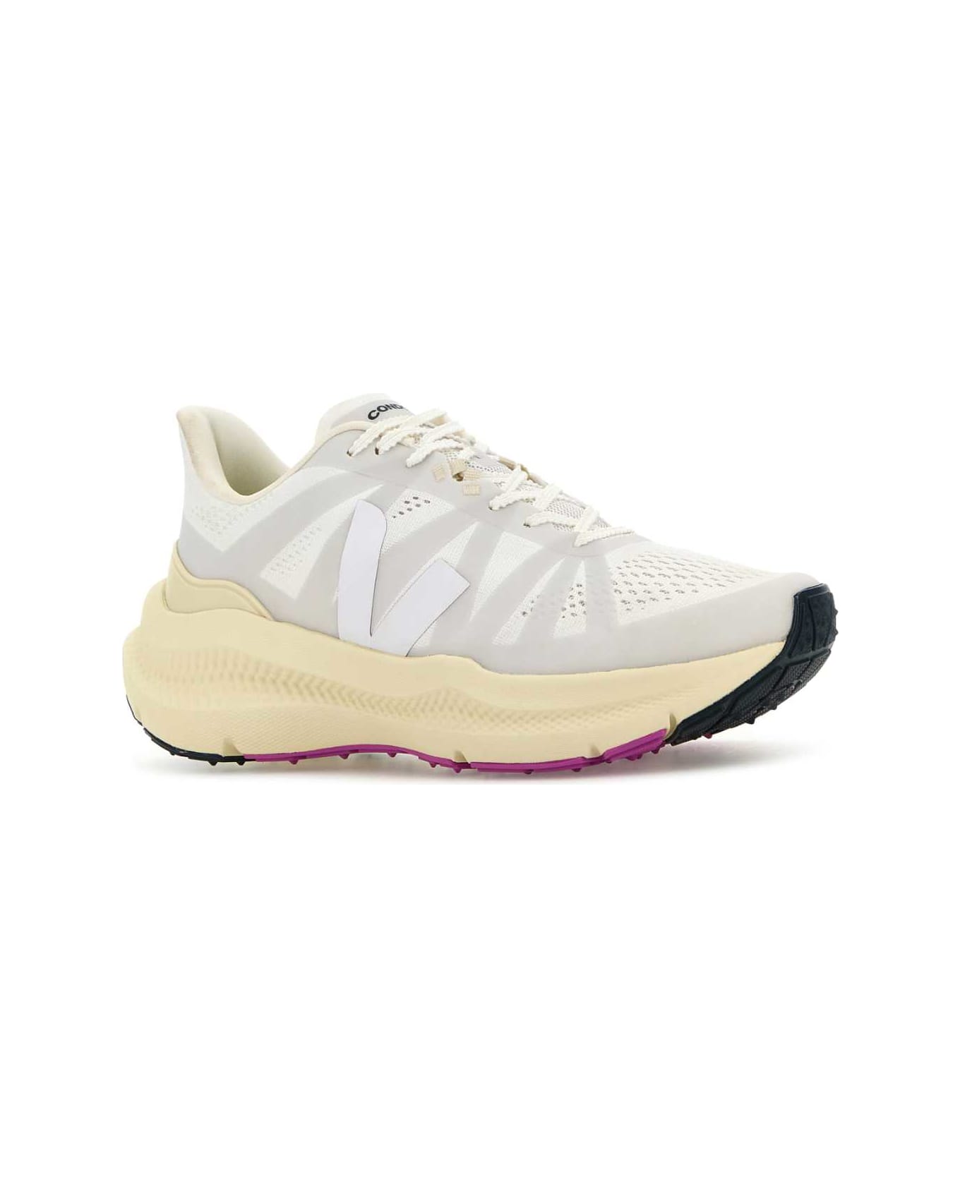 Veja White Fabric Condor 3 Sneakers | italist