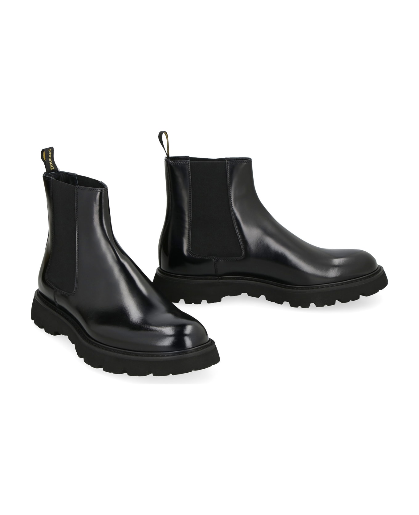 Doucal's Leather Chelsea-boots - BLACK
