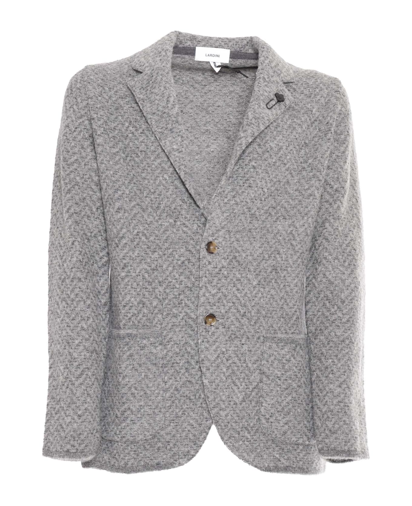 Lardini Man Knitted Jacket - MULTICOLOR