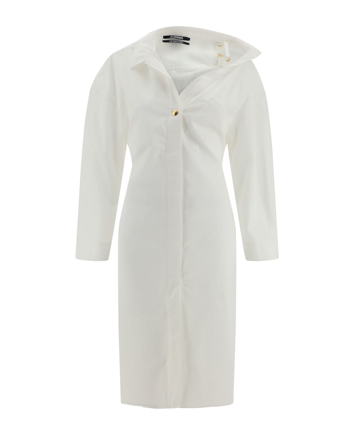 Jacquemus La Robe Chemise Dress - White