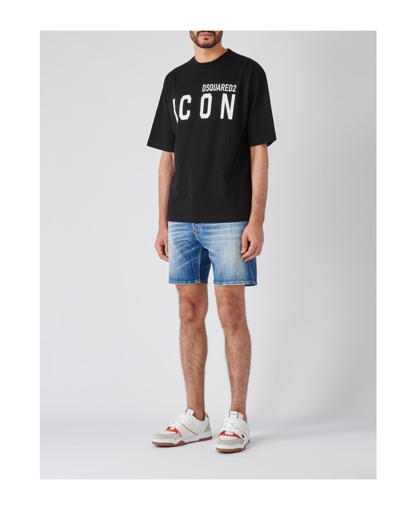 Dsquared2 Be Icon Loose Fit Tee T-shirt - NERO シャツ