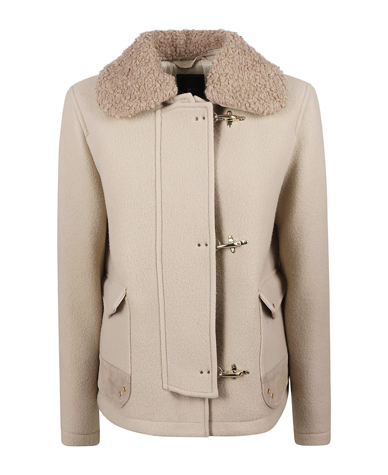 Fay Coats Beige - Beige