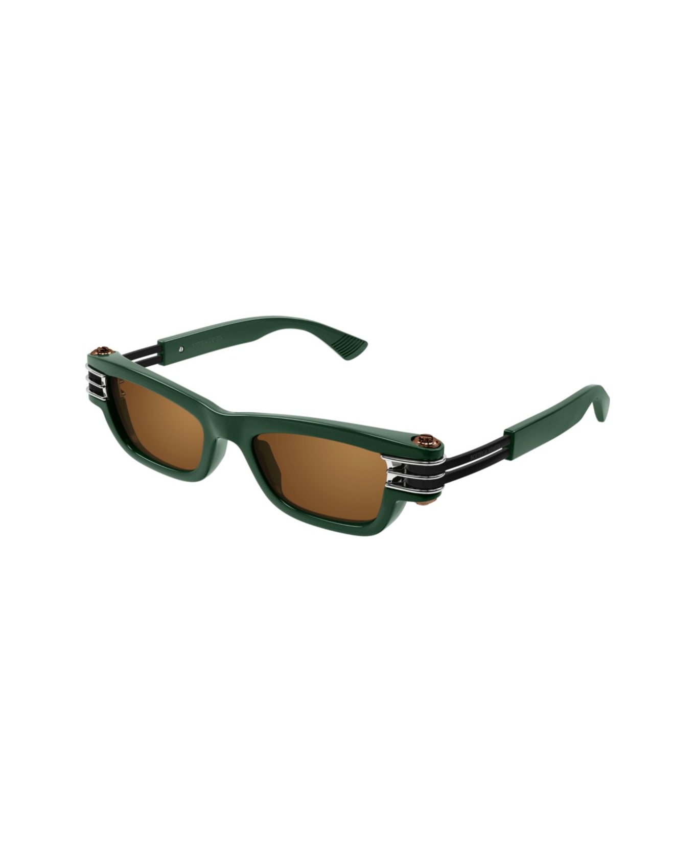 Bottega Veneta Eyewear Bv1308s003 Green Black Copper - 003 green black copper