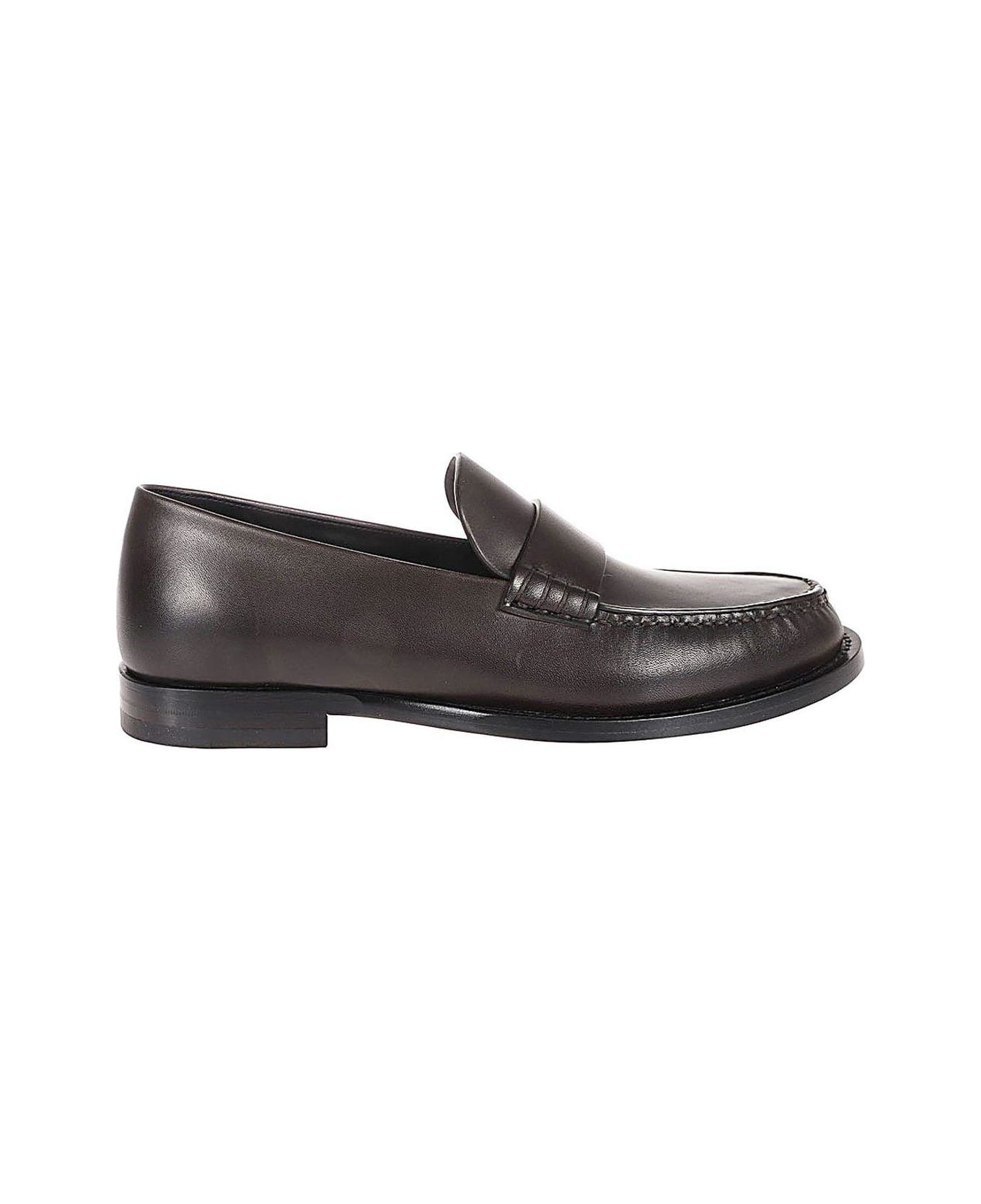 The Row Novus Slip-on Loafers - Brown