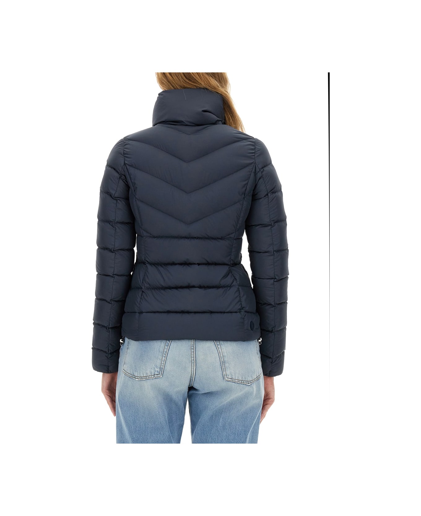 Colmar Down Jacket With Logo - BLUE