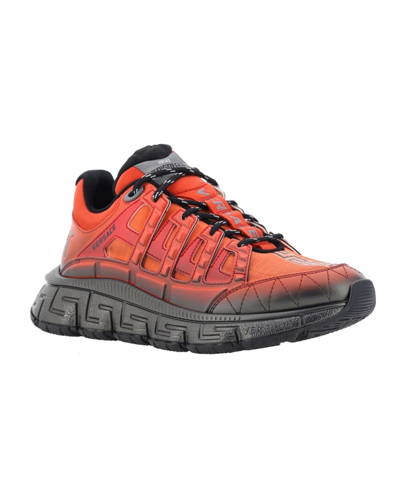 Versace Trigreca Sneakers - Orange