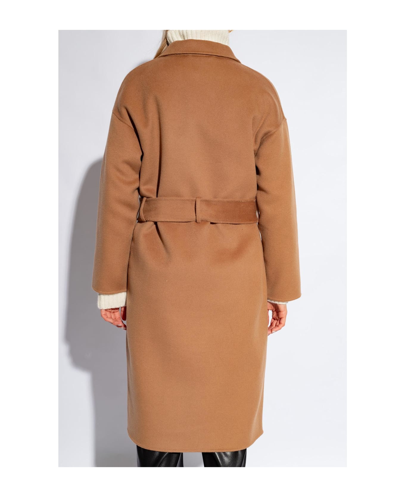 Anine Bing 
dylan
 Wool Coat - NEUTRALS