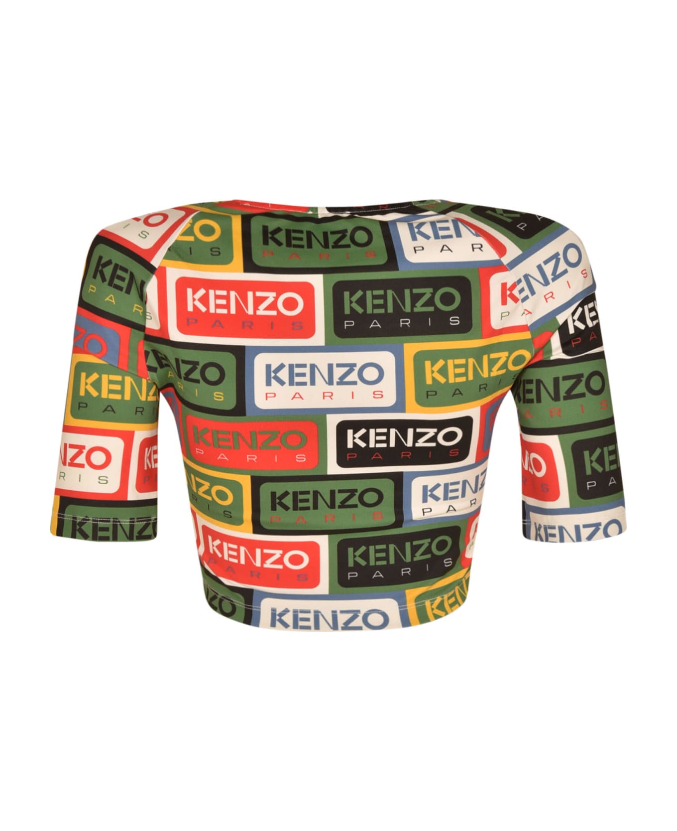 Kenzo Allover Logo Label T-shirt | italist