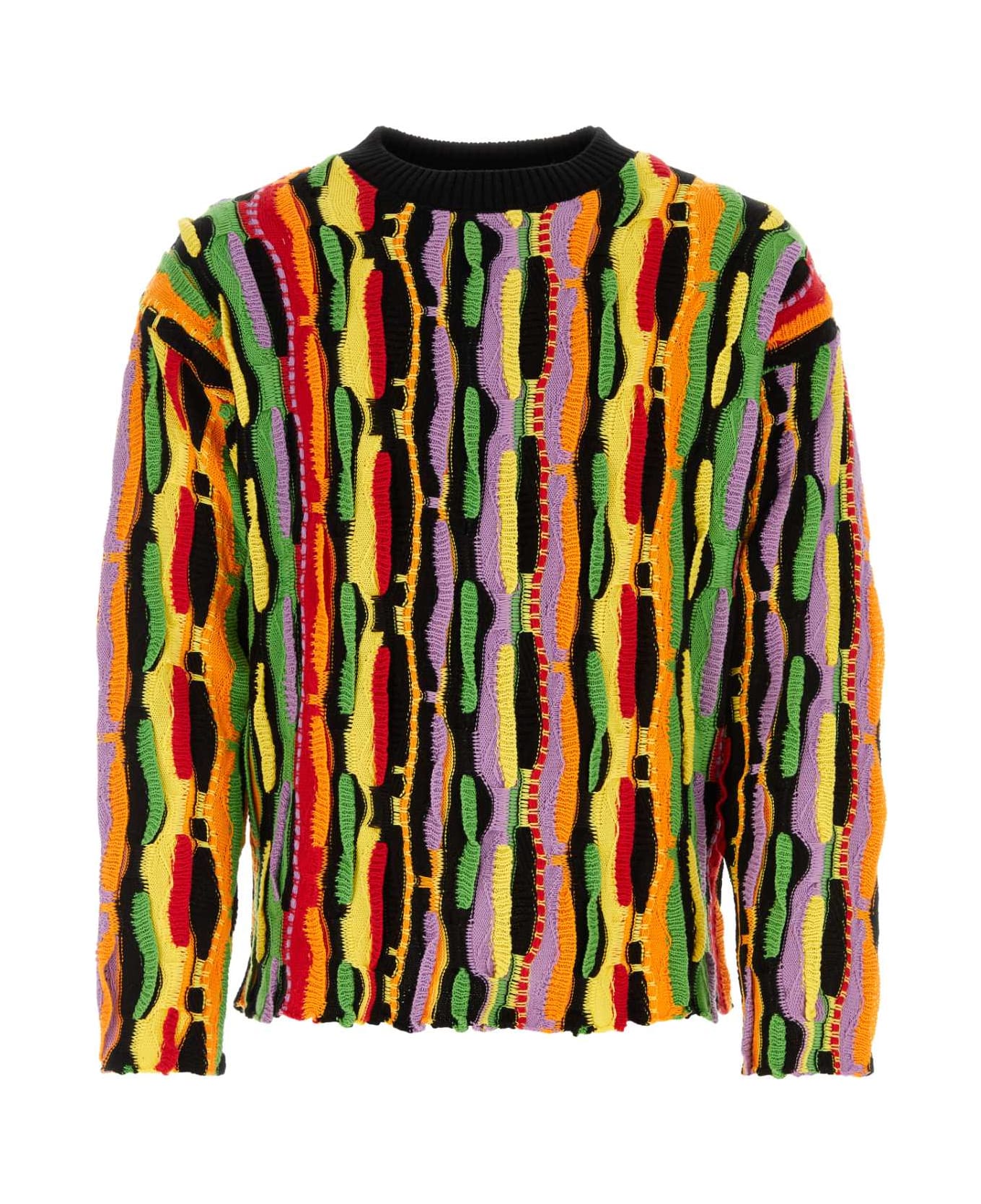 MSGM Multicolor Cotton Sweater - 99 ニットウェア
