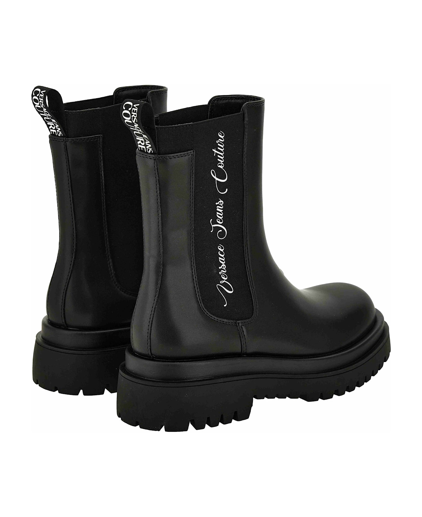 Versace Jeans Couture Ankle Boots - Black