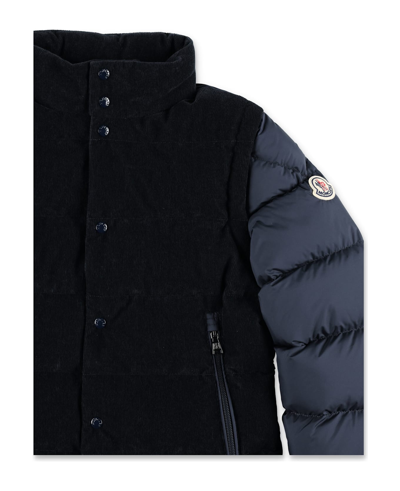Moncler Kid - Abatan Down Jacket - NAVY