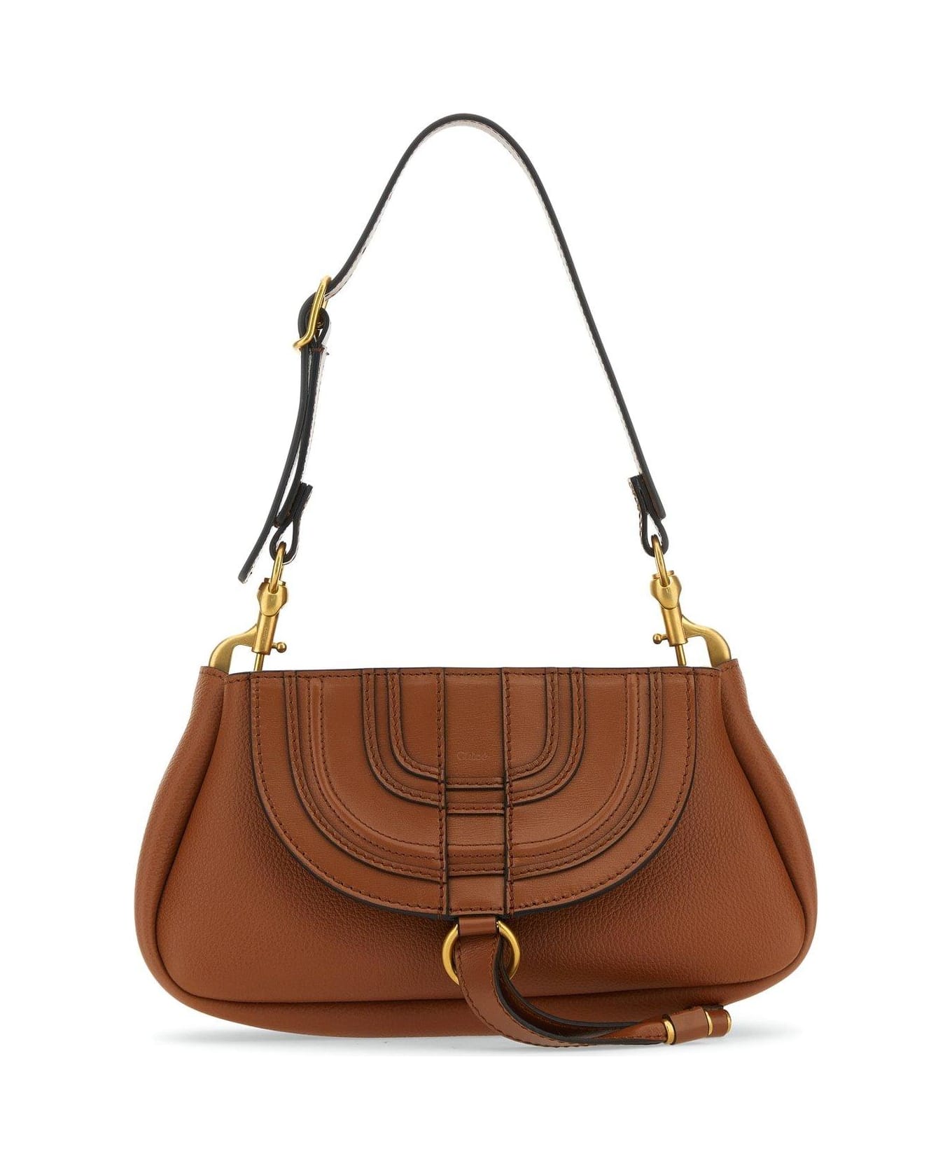 Chloé Marcie Shoulder Bag - Leather Brown