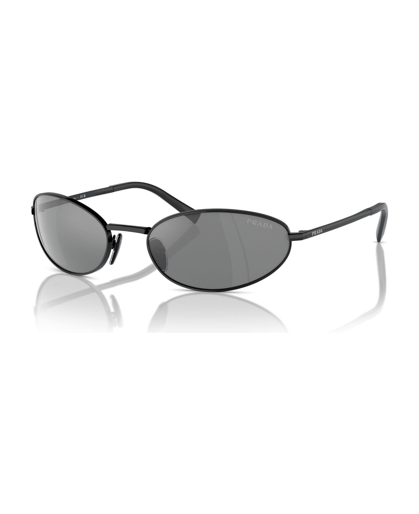 Prada Eyewear Pr A59s Black Sunglasses - Black
