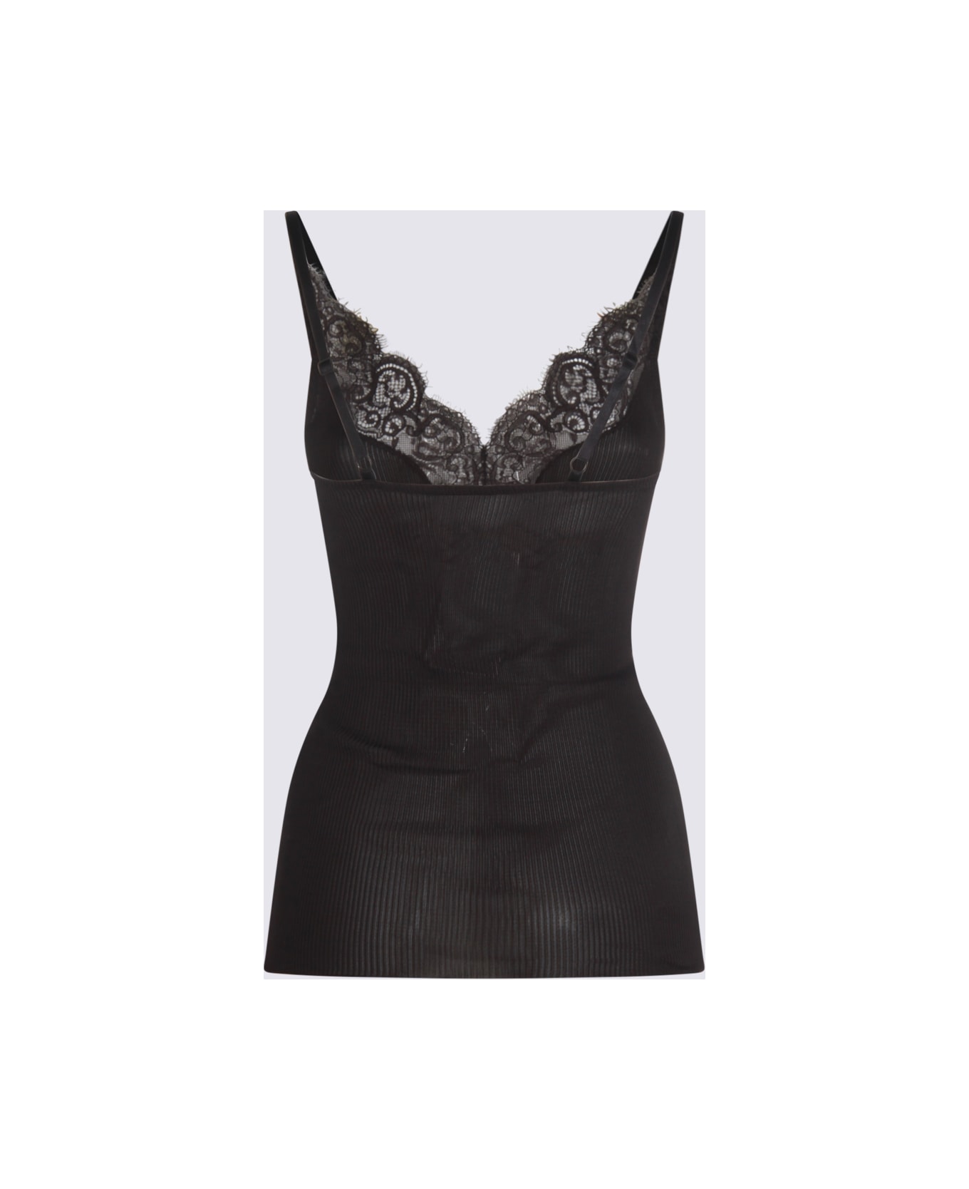 Saint Laurent Black Silk Top - EBENE