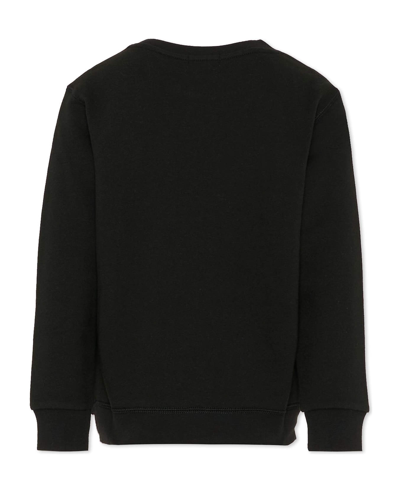 Ralph Lauren Black Sweatshirt For Boy With Pony Logo - Black