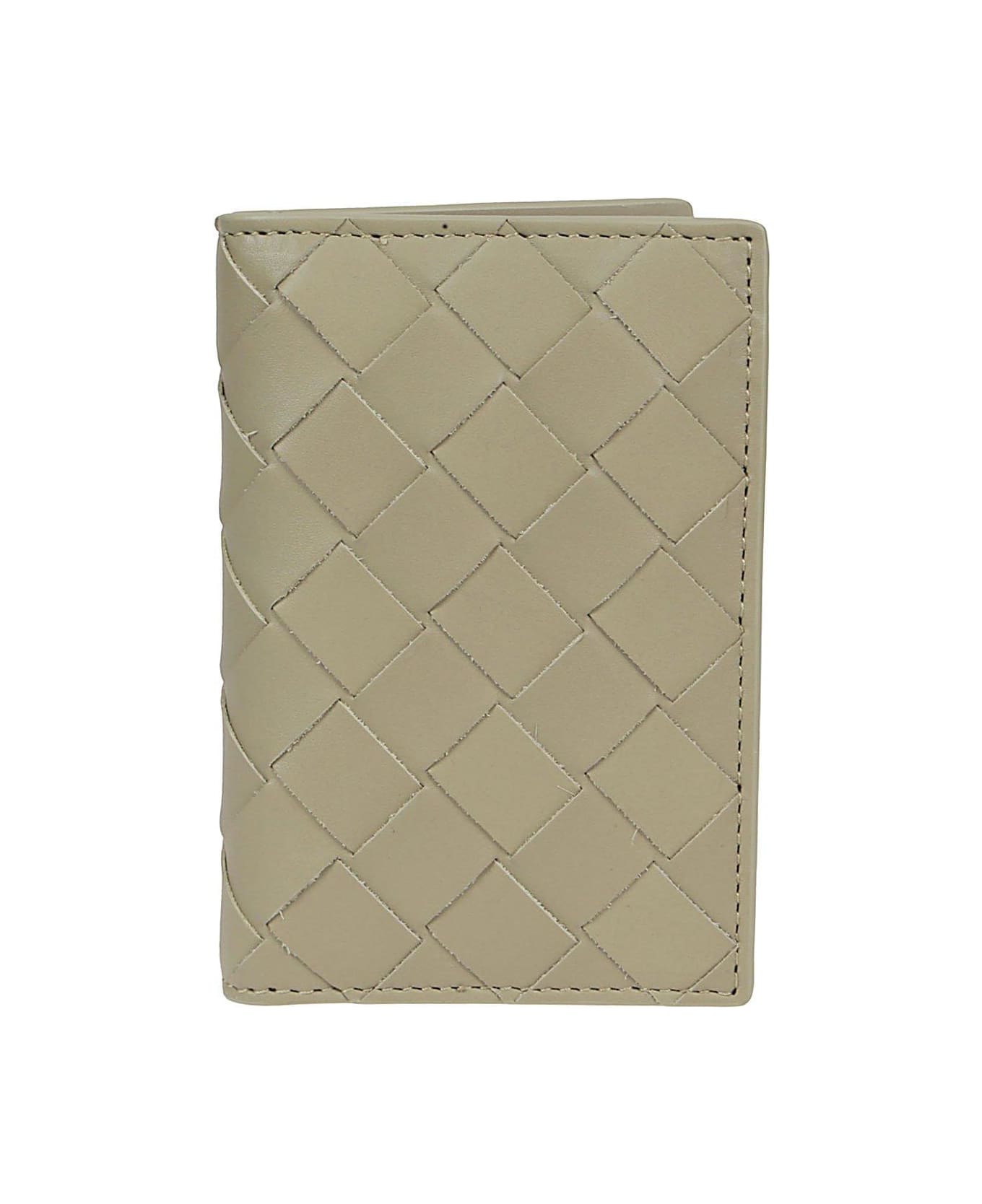 Bottega Veneta Flap Card Case - BEIGE デジタルアクセサリー