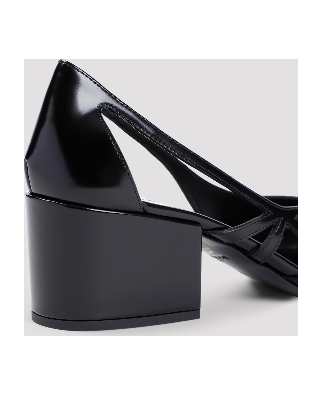 Prada Cut-out Pumps - Nero