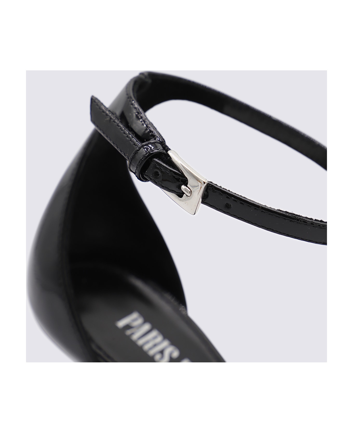 Paris Texas Black Leather Lidia Pumps - Black