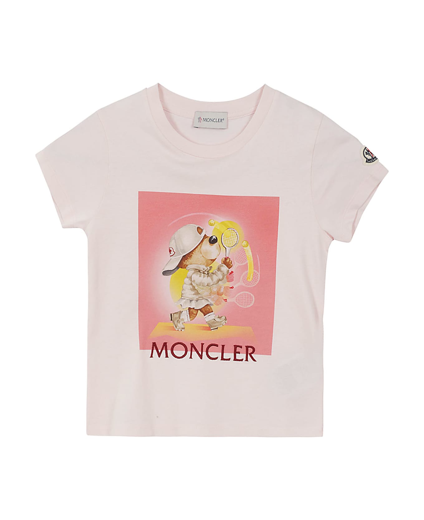Moncler Tshirt - Rosso Tシャツ＆ポロシャツ