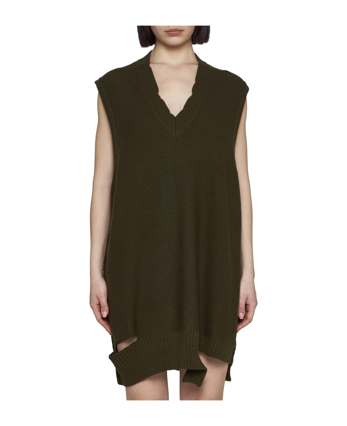 MM6 Maison Margiela Dress - Kaki ベスト