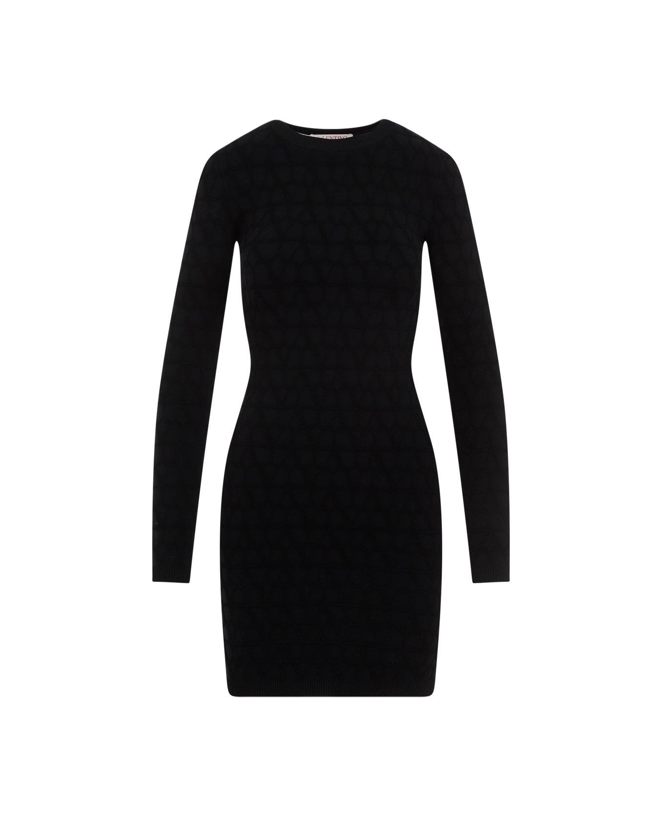 Valentino Toile Iconographe Crewneck Dress - Black ワンピース＆ドレス