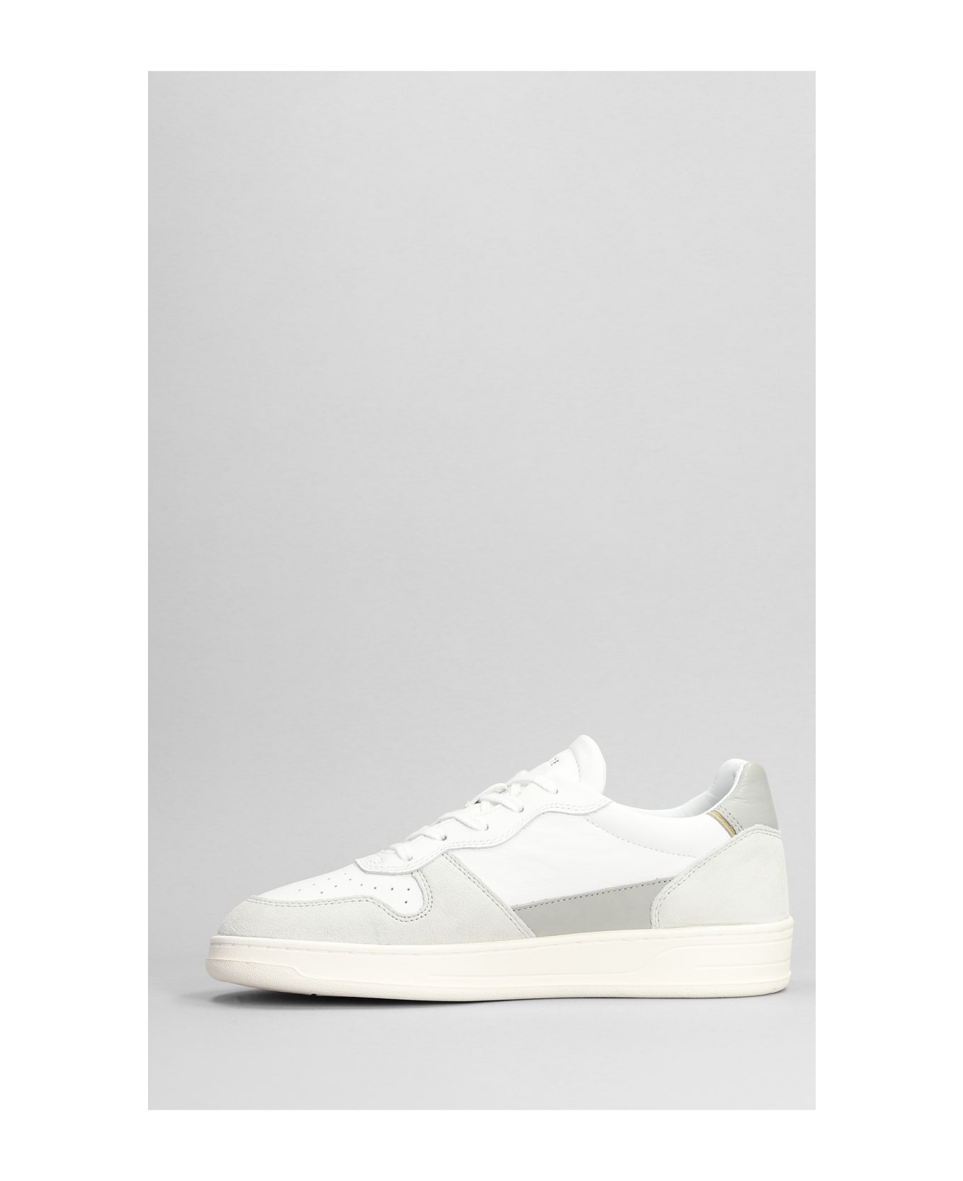 D.A.T.E. Court 2.0 Sneakers In White Suede And Leather - white スニーカー
