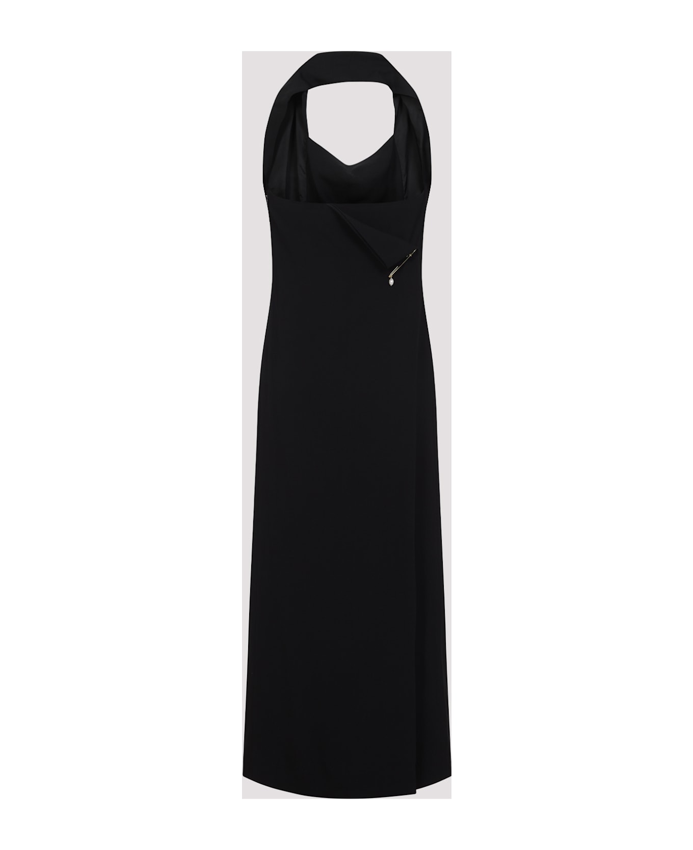 Carven Dr201 Long Dress - Black